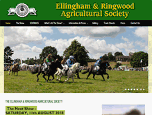 Tablet Screenshot of ellinghamshow.co.uk
